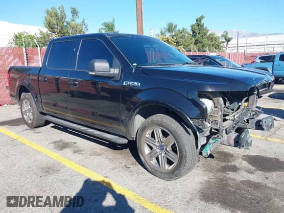 2015 Ford F-150 XL with VIN 1FTEW1CF8FKD36874, listed as a IAAI auction lot 43469039 with 153,011 mi miles and . Bid and sale history available at DreamBid. Image 1.