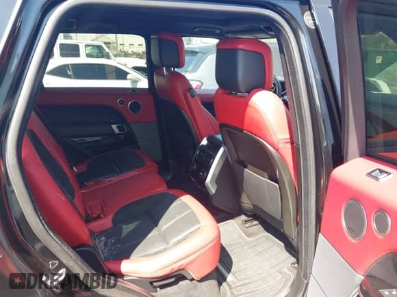 2020 Land Rover Range Rover Sport HST with VIN SALWS2RU1LA707072, listed as a IAAI auction lot 43227576 with 76,799 mi miles and . Bid and sale history available at DreamBid. Image 8.