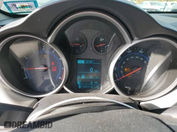 2014 Chevrolet Cruze LS with VIN 1G1PB5SH5E7277291, listed as a Copart auction lot 89549265 with 169,517 mi miles and Salvage title. Bid and sale history available at DreamBid. Image 9.