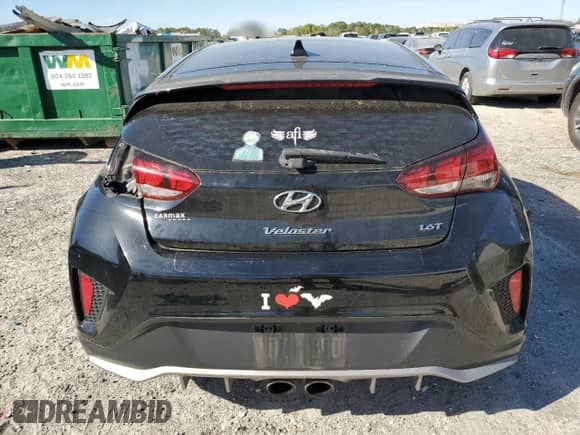 2019 Hyundai Veloster Turbo R-Spec z VIN KMHTH6AB9KU019288, wystawiony jako Copart lot #49748385 z przebiegiem 83 732 mil mil oraz Nie do naprawy • Non repairable. Historia ofert i sprzedaży dostępna na DreamBid. Obrazek 6.