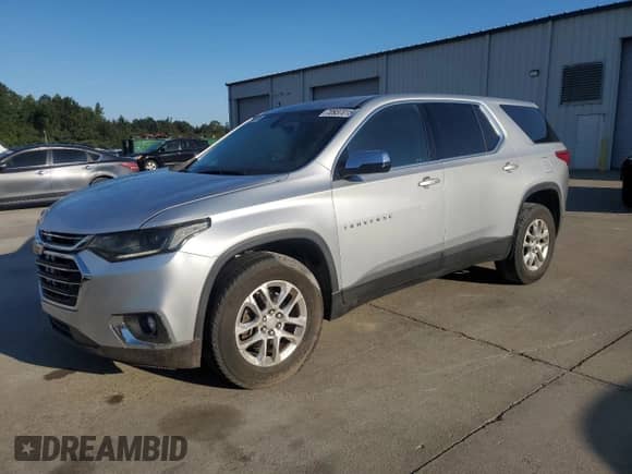 2019 Chevrolet Traverse LS with VIN 1GNERFKW3KJ144131, listed as a Copart auction lot 70937015 with 71,755 mi miles and Salvage title. Bid and sale history available at DreamBid. Image 1.