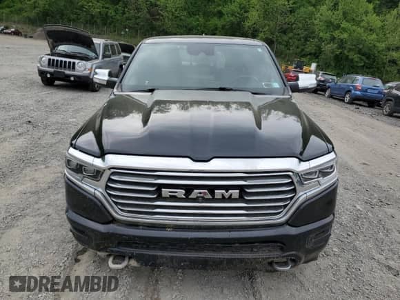 2020 Ram 1500 Longhorn with VIN 1C6SRFKTXLN203355, listed as a Copart auction lot 54517595 with 109,728 mi miles and Salvage title. Bid and sale history available at DreamBid. Image 5.