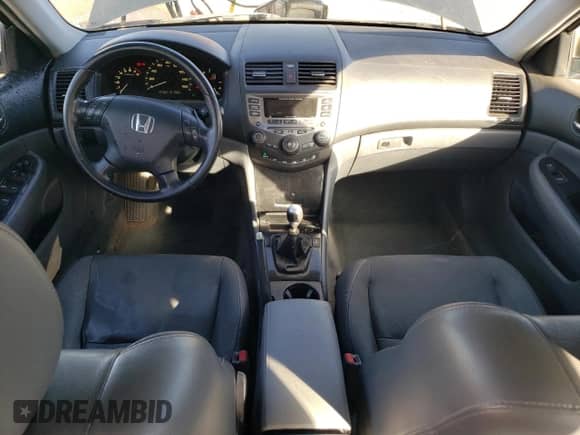 2006 Honda Accord EX-L with VIN 1HGCM65556A004509, listed as a Copart auction lot 60294005 with 147,567 mi miles and Salvage title. Bid and sale history available at DreamBid. Image 8.