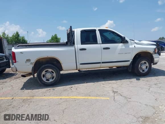 2005 Dodge 2500 SLT with VIN 3D7KS28C75G741624, listed as a IAAI auction lot 42435628 with 309,649 mi miles and . Bid and sale history available at DreamBid. Image 13.