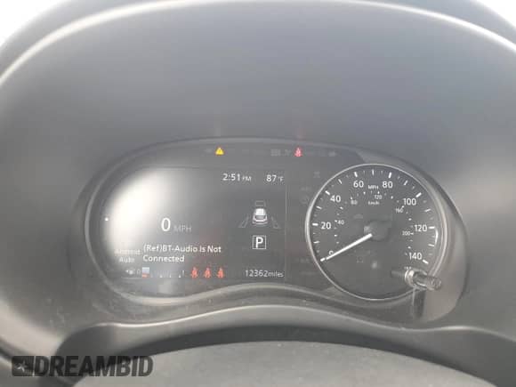 2024 Nissan Kicks SR with VIN 3N1CP5DV5RL528681, listed as a Copart auction lot 67352905 with 12,362 mi miles and Salvage title. Bid and sale history available at DreamBid. Image 9.