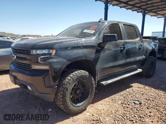 2021 Chevrolet Silverado 1500 RST с VIN 1GCUYEED9MZ187419, выставлен на аукционе Copart как лот 84976045 с пробегом 59 217 миль миль и Списание • Salvage title. История ставок и продаж доступна на DreamBid. Изображение 1.