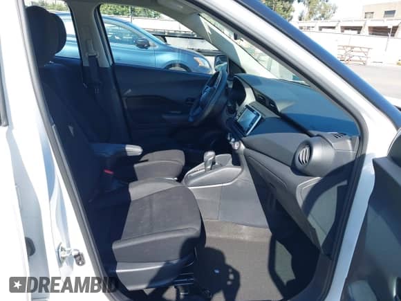 2024 Nissan Kicks S with VIN 3N1CP5BV5RL569637, listed as a IAAI auction lot 43091413 with 27,222 mi miles and . Bid and sale history available at DreamBid. Image 5.