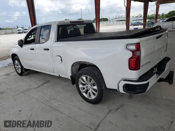 2021 Chevrolet Silverado 1500 Custom с VIN 1GCRWBEH6MZ115879, выставлен на аукционе Copart как лот 74552314 с пробегом Не указан миль и Списание • Salvage title. История ставок и продаж доступна на DreamBid. Изображение 2.