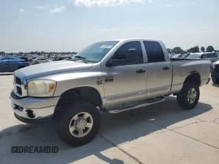2007 Dodge 2500 SLT with VIN 1D7KS28C47J550955, listed as a Copart auction lot 69092635 with 262,739 mi miles and Salvage title. Bid and sale history available at DreamBid. Image 1.