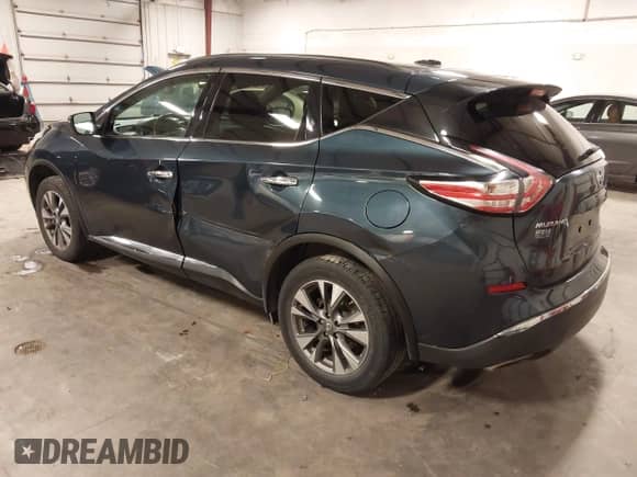 2017 Nissan Murano S z VIN 5N1AZ2MH7HN147738, wystawiony jako IAAI lot #43085511 z przebiegiem 176 713 mil mil oraz . Historia ofert i sprzedaży dostępna na DreamBid. Obrazek 3.