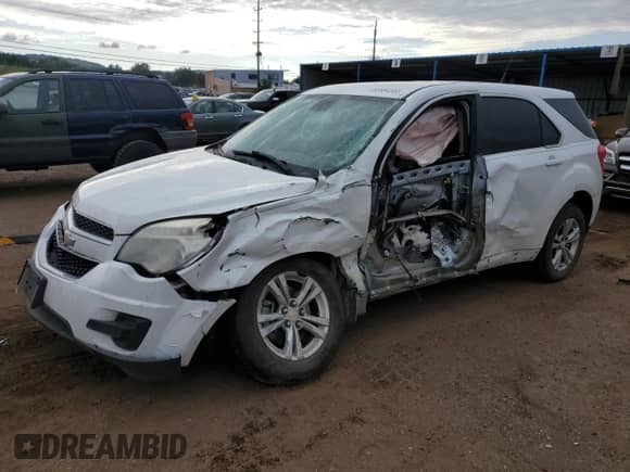 2012 Chevrolet Equinox LS z VIN 2GNALBEK9C1300895, wystawiony jako Copart lot #82084585 z przebiegiem Nie podano mil oraz Szkoda całkowita • Salvage title. Historia ofert i sprzedaży dostępna na DreamBid. Obrazek 1.