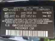 2013 Hyundai Veloster Turbo z VIN KMHTC6AE6DU085390, wystawiony jako IAAI lot #42032699 z przebiegiem 122 483 mil mil oraz . Historia ofert i sprzedaży dostępna na DreamBid. Obrazek 9.