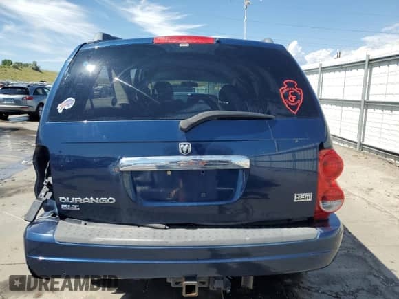 2004 Dodge Durango SLT with VIN 1D4HB48D54F119003, listed as a Copart auction lot 63073455 with 114,864 mi miles and Clean title. Bid and sale history available at DreamBid. Image 6.