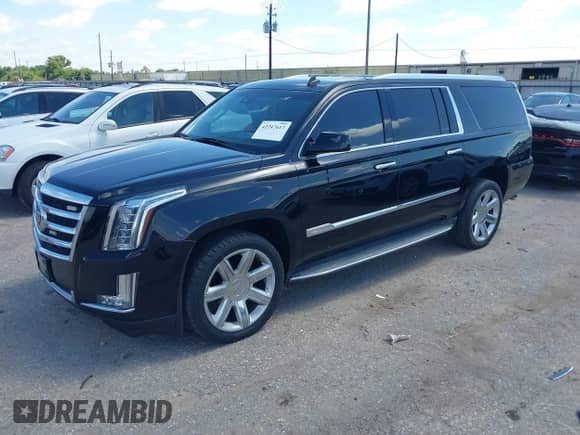 2015 Cadillac Escalade ESV Luxury с VIN 1GYS3HKJ8FR165961, выставлен на аукционе IAAI как лот 42247617 с пробегом 130 802 миль миль и . История ставок и продаж доступна на DreamBid. Изображение 2.