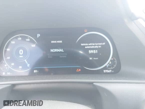 2020 Hyundai Sonata SEL with VIN 5NPEF4JA1LH025399, listed as a IAAI auction lot 43205883 with 57,567 mi miles and . Bid and sale history available at DreamBid. Image 7.