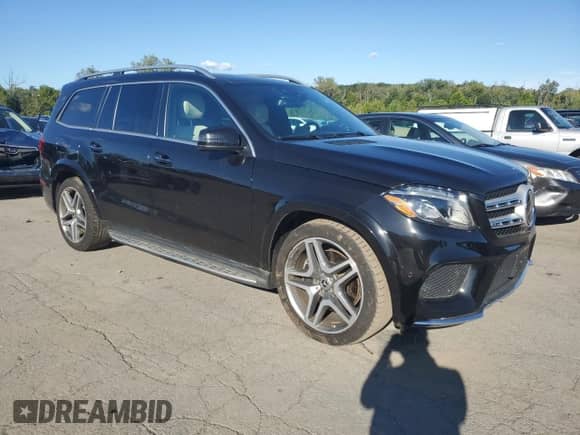 2018 Mercedes-Benz GLS 550 with VIN 4JGDF7DE0JB105301, listed as a Copart auction lot 72003115 with 57,993 mi miles and Clean title. Bid and sale history available at DreamBid. Image 4.