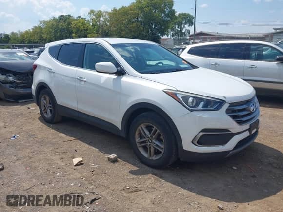 2018 Hyundai Santa Fe 2.4L with VIN 5XYZT3LB8JG531276, listed as a IAAI auction lot 43236520 with 106,259 mi miles and . Bid and sale history available at DreamBid. Image 1.