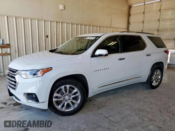2020 Chevrolet Traverse High Country with VIN 1GNERNKW1LJ156810, listed as a Copart auction lot 67424325 with 83,552 mi miles and Salvage title. Bid and sale history available at DreamBid. Image 1.