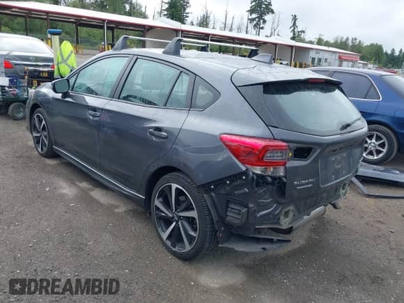 2022 Subaru Impreza Special Sports with VIN 4S3GTAJ62N1713109, listed as a IAAI auction lot 42396201 with 26,487 mi miles and . Bid and sale history available at DreamBid. Image 3.