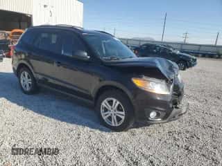 2010 Hyundai Santa Fe SE with VIN 5NMSHDAG5AH343490, listed as a Copart auction lot 71515985 with 144,501 mi miles and Salvage title. Bid and sale history available at DreamBid. Image 4.