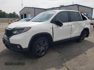 2021 Honda Passport EX-L with VIN 5FNYF8H52MB025330, listed as a Copart auction lot 71974555 with 78,732 mi miles and Salvage title. Bid and sale history available at DreamBid. Image 1.