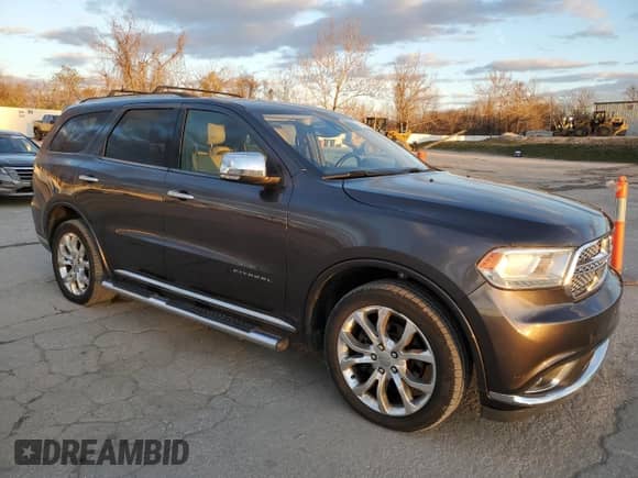 2017 Dodge Durango Citadel Anodized Platinum с VIN 1C4SDJET8HC623429, выставлен на аукционе Copart как лот 81986444 с пробегом 155 743 миль миль и Чистый • Clean title. История ставок и продаж доступна на DreamBid. Изображение 4.