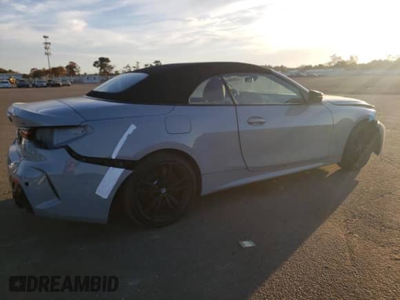 2023 BMW 4 Series 430i xDrive with VIN WBA43AT0XPCL59517, listed as a Copart auction lot 72859063 with 8,653 mi miles and Salvage title. Bid and sale history available at DreamBid. Image 3.