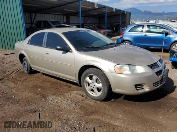 2006 Dodge Stratus SXT with VIN 1B3EL46X36N118162, listed as a Copart auction lot 69087835 with 122,823 mi miles and Salvage title. Bid and sale history available at DreamBid. Image 4.