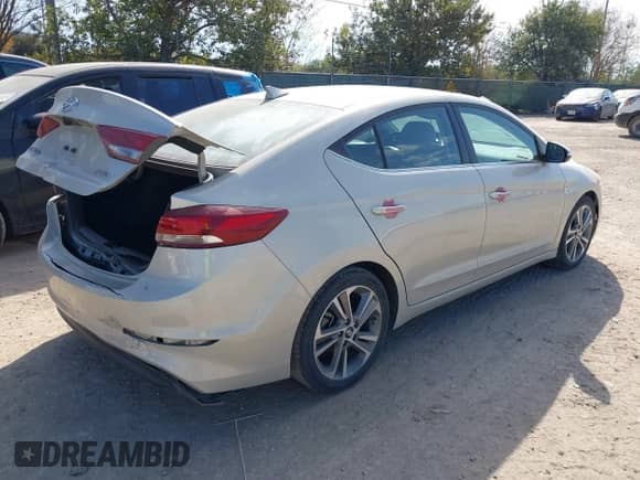 2018 Hyundai Elantra SEL with VIN 5NPD84LF7JH288184, listed as a IAAI auction lot 41097906 with 38,251 mi miles and . Bid and sale history available at DreamBid. Image 4.