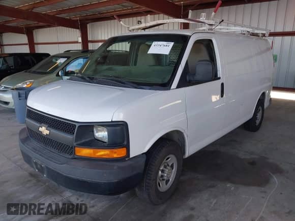 2014 Chevrolet Express Cargo with VIN 1GCZGTCG0E1160250, listed as a IAAI auction lot 43347681 with 314,817 mi miles and . Bid and sale history available at DreamBid. Image 17.