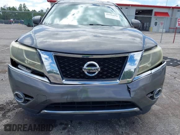 2015 Nissan Pathfinder SL with VIN 5N1AR2MM6FC693369, listed as a IAAI auction lot 43342654 with 108,030 mi miles and . Bid and sale history available at DreamBid. Image 6.