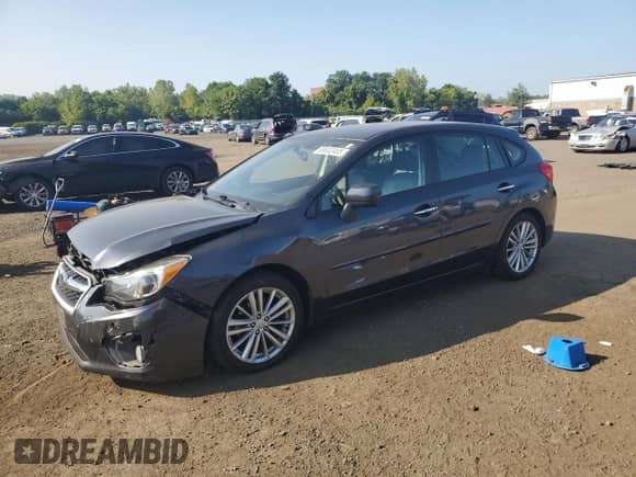 2013 Subaru Impreza Limited with VIN JF1GPAG6XDH218888, listed as a Copart auction lot 68632465 with 104,076 mi miles and Salvage title. Bid and sale history available at DreamBid. Image 1.