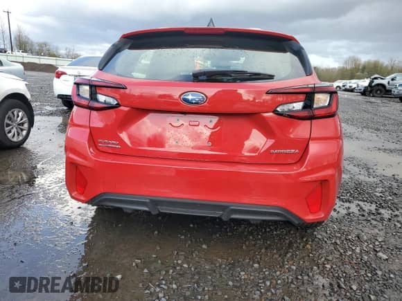 2024 Subaru Impreza с VIN JF1GUABC0R8298635, выставлен на аукционе Copart как лот 50703635 с пробегом 2 516 миль миль и Списание • Salvage title. История ставок и продаж доступна на DreamBid. Изображение 6.