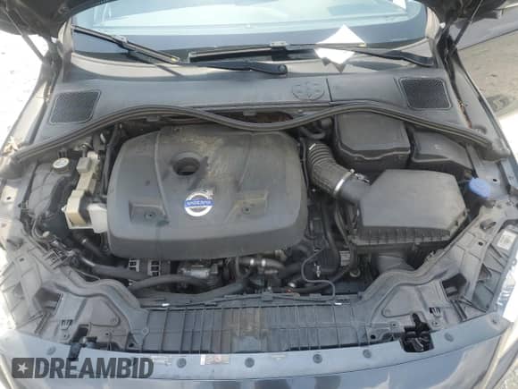 2015 Volvo S60 T6 Drive-E with VIN YV149MFK3F1349819, listed as a Copart auction lot 66590114 with 166,860 mi miles and Salvage title. Bid and sale history available at DreamBid. Image 12.