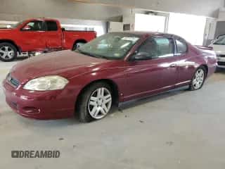 2006 Chevrolet Monte Carlo LT 3.9L с VIN 2G1WK151X69363084, выставлен на аукционе Copart как лот 59314794 с пробегом 171 433 миль миль и Списание • Salvage title. История ставок и продаж доступна на DreamBid. Изображение 1.