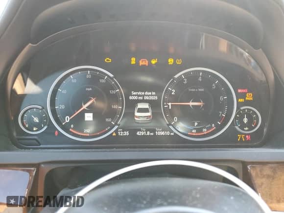 2015 BMW 7 Series 740Li xDrive с VIN WBAYF4C58FD874143, выставлен на аукционе Copart как лот 48456145 с пробегом 109 610 миль миль и Списание • Salvage title. История ставок и продаж доступна на DreamBid. Изображение 9.