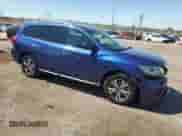 2018 Nissan Pathfinder SV with VIN 5N1DR2MN8JC614217, listed as a Copart auction lot 83762125 with 129,883 mi miles and Salvage title. Bid and sale history available at DreamBid. Image 4.