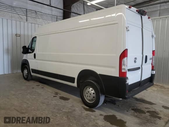 2023 Ram ProMaster Cargo с VIN 3C6LRVDG7PE588382, выставлен на аукционе Copart как лот 70963625 с пробегом 72 195 миль миль и Чистый • Clean title. История ставок и продаж доступна на DreamBid. Изображение 2.