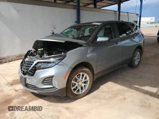 2024 Chevrolet Equinox LT с VIN 3GNAXUEG4RL268568, выставлен на аукционе Copart как лот 81121725 с пробегом 21 802 миль миль и Списание • Salvage title. История ставок и продаж доступна на DreamBid. Изображение 1.