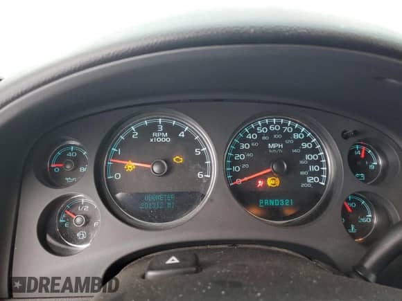 2008 Chevrolet Suburban LTZ with VIN 3GNFK16Y58G195633, listed as a Copart auction lot 43244645 with 201,312 mi miles and Clean title. Bid and sale history available at DreamBid. Image 9.