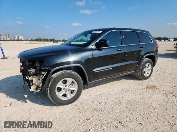 2016 Jeep Grand Cherokee Laredo with VIN 1C4RJEAG9GC339636, listed as a Copart auction lot 80900365 with 74,310 mi miles and Salvage title. Bid and sale history available at DreamBid. Image 1.