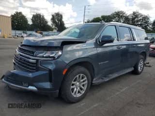 2021 Chevrolet Suburban LT с VIN 1GNSKCKD6MR293416, выставлен на аукционе Copart как лот 68144835 с пробегом 86 422 миль миль и Списание • Salvage title. История ставок и продаж доступна на DreamBid. Изображение 1.