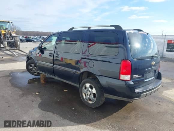 2007 Chevrolet Uplander 3LT with VIN 1GNDV33157D158305, listed as a IAAI auction lot 41497886 with 148,753 mi miles and . Bid and sale history available at DreamBid. Image 3.