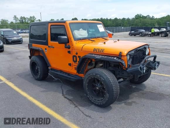 2013 Jeep Wrangler Sport with VIN 1C4AJWAG2DL538526, listed as a IAAI auction lot 42378501 with 81,709 mi miles and . Bid and sale history available at DreamBid. Image 1.