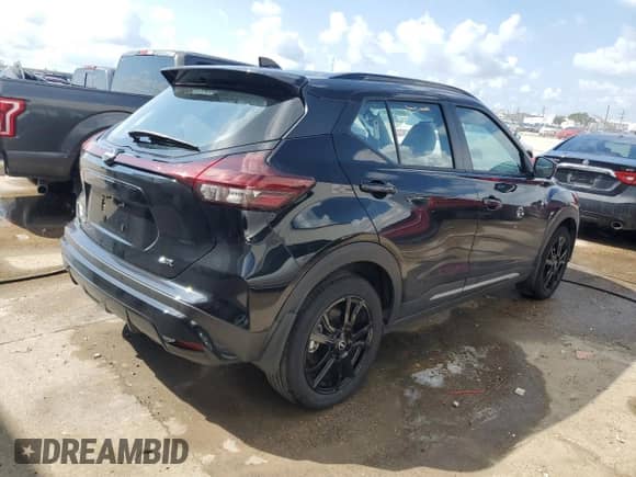 2024 Nissan Kicks SR with VIN 3N1CP5DV4RL542393, listed as a Copart auction lot 66924895 with 5,120 mi miles and Salvage title. Bid and sale history available at DreamBid. Image 3.