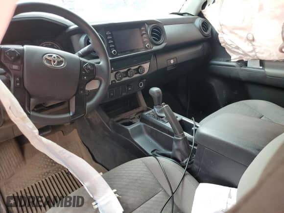 2023 Toyota Tacoma SR with VIN 3TYSX5EN5PT022609, listed as a Copart auction lot 81572905 with 7,923 mi miles and Salvage title. Bid and sale history available at DreamBid. Image 8.