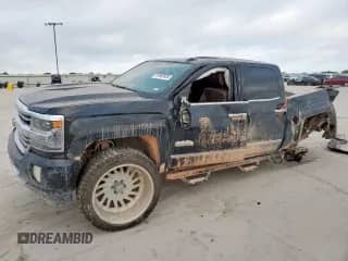 2017 Chevrolet Silverado 1500 High Country with VIN 3GCUKTEJ1HG240812, listed as a Copart auction lot 61965935 with Not provided miles and Salvage title. Bid and sale history available at DreamBid. Image 1.