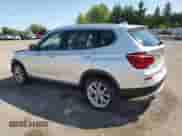 2013 BMW X3 xDrive28i with VIN 5UXWX9C59DLK59834, listed as a Copart auction lot 69500515 with 189,842 mi miles and Salvage title. Bid and sale history available at DreamBid. Image 2.