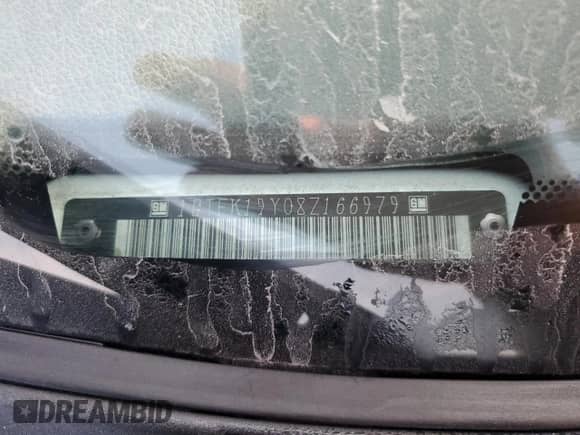 2008 GMC Sierra 1500 z VIN 1GTFK19Y08Z166979, wystawiony jako Copart lot #89889495 z przebiegiem Nie podano mil oraz Szkoda całkowita • Salvage title. Historia ofert i sprzedaży dostępna na DreamBid. Obrazek 12.