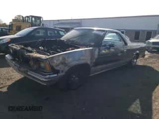 1983 Chevrolet El Camino с VIN 1GCCW80H3DR263522, выставлен на аукционе Copart как лот 77114724 с пробегом 96 124 миль миль и На запчасти • Non repairable. История ставок и продаж доступна на DreamBid. Изображение 1.